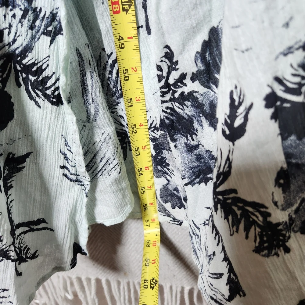 Free People Strappy Cutout Sun Dress Elegant Floral Halter Size Large - Picture 15 of 15